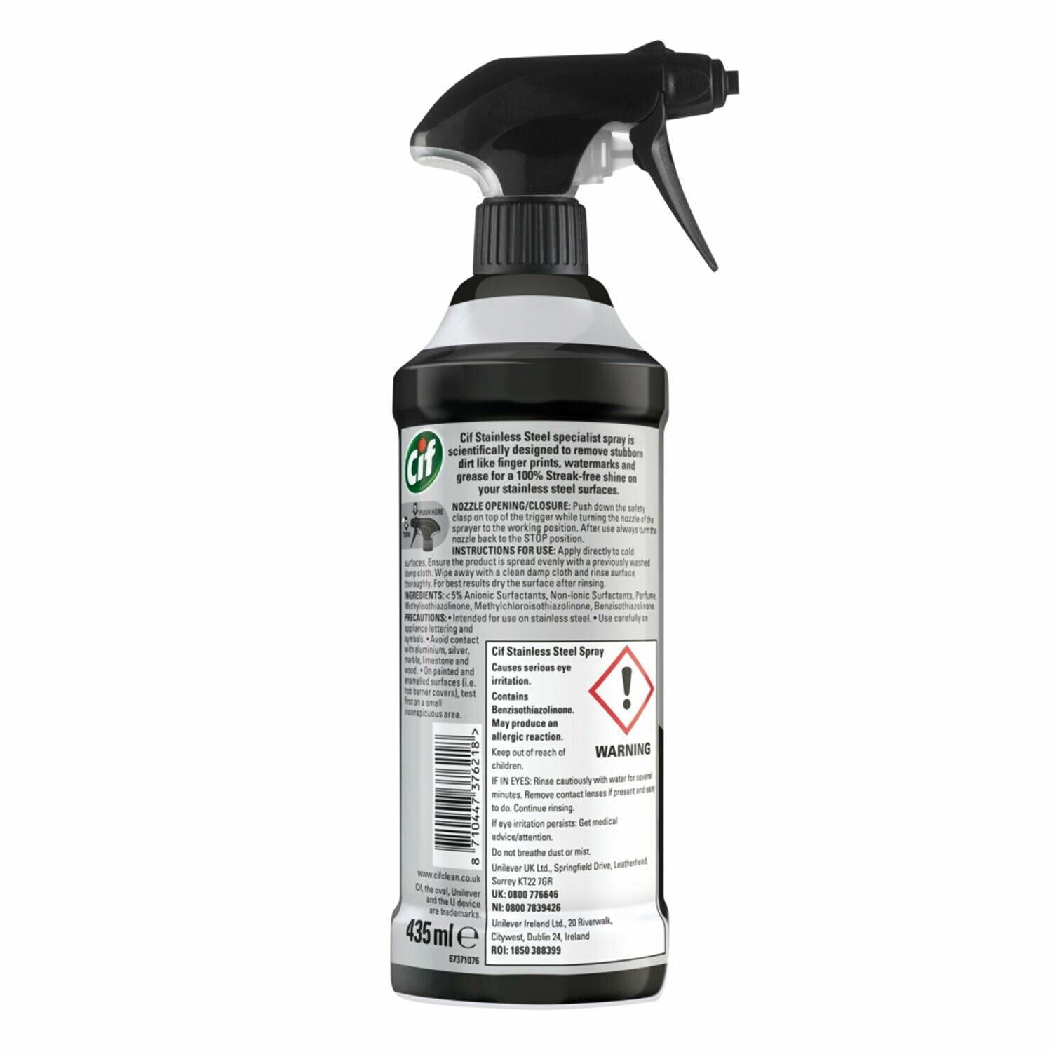 Perfect Finish Shine Spray Stainless Steel Streak Free 435ml, 6pk
