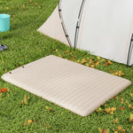 Double Air Bed With Foot Pump Inflatable Mattress | White