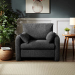 Shorewood Fabric Armchair | Charcoal