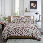Cherry Baby Printed Cotton Rich 200 Thread Count Duvet Cover Set | Double | Multi Colour