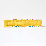 Cotton Multi Coloured Polka Dot Floor Cushion | 50cm x 50cm | Multi Colour
