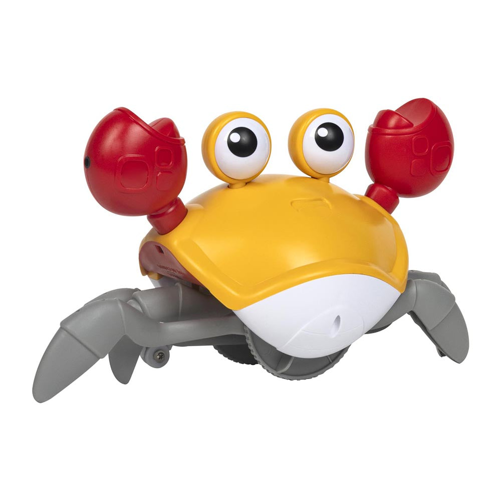 Rechargeable Crawling Crab Toy With Music | Orange