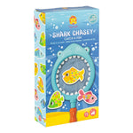 Shark Chasey (catch A Fish) Game - 8 Pcs Fishing Bath Toy