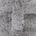 Teddy Borg Cuddle Cushion Pillow | Light Grey
