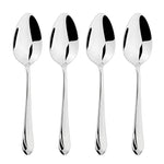 Cutlery 18/8 Stainless Steel Tea Spoon 4pc Set Versailles | Set of 4 | Silver