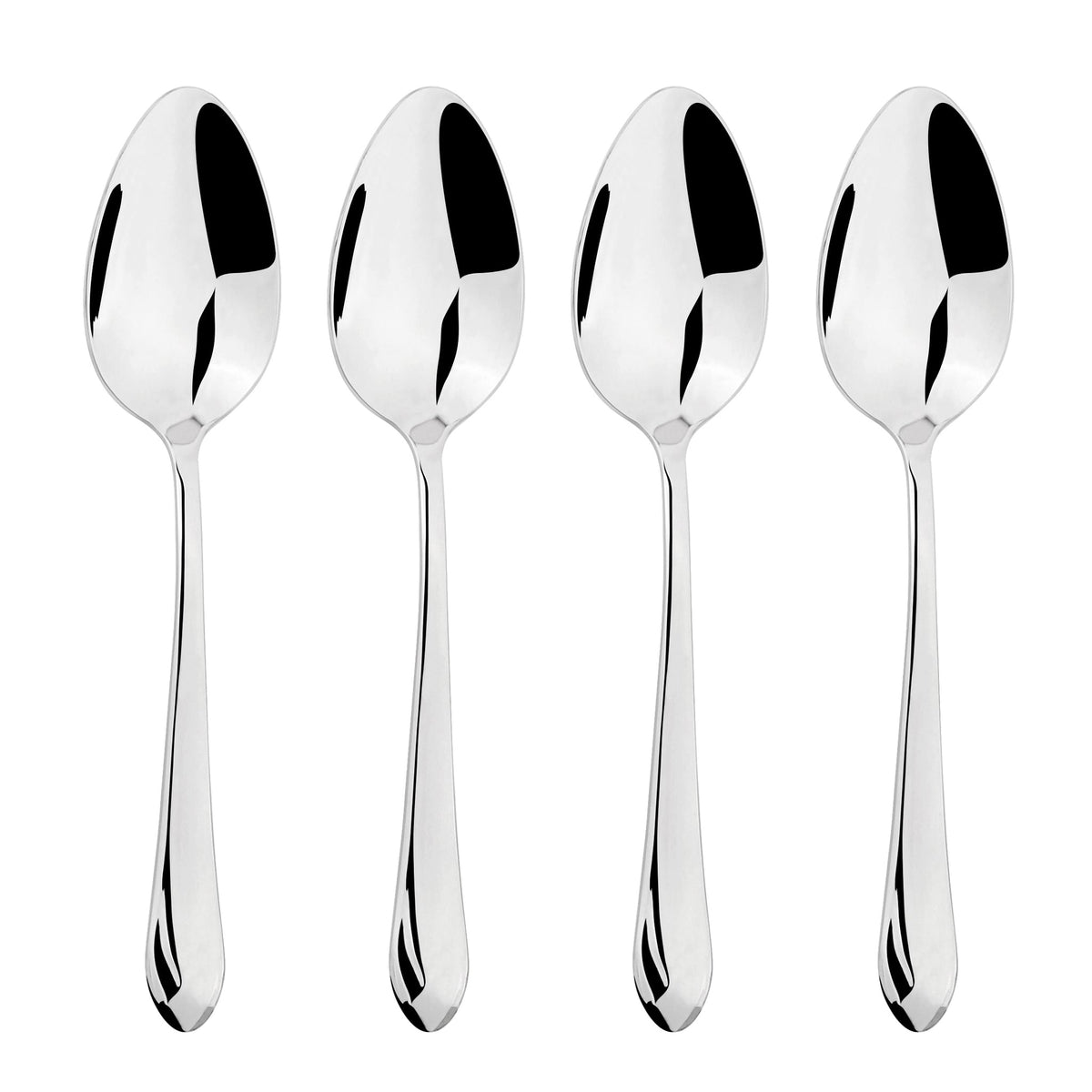 Cutlery 18/8 Stainless Steel Tea Spoon 4pc Set Versailles | Set of 4 | Silver