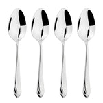 Cutlery 18/8 Stainless Steel Tea Spoon 4pc Set Versailles | Set-of-4 | Silver