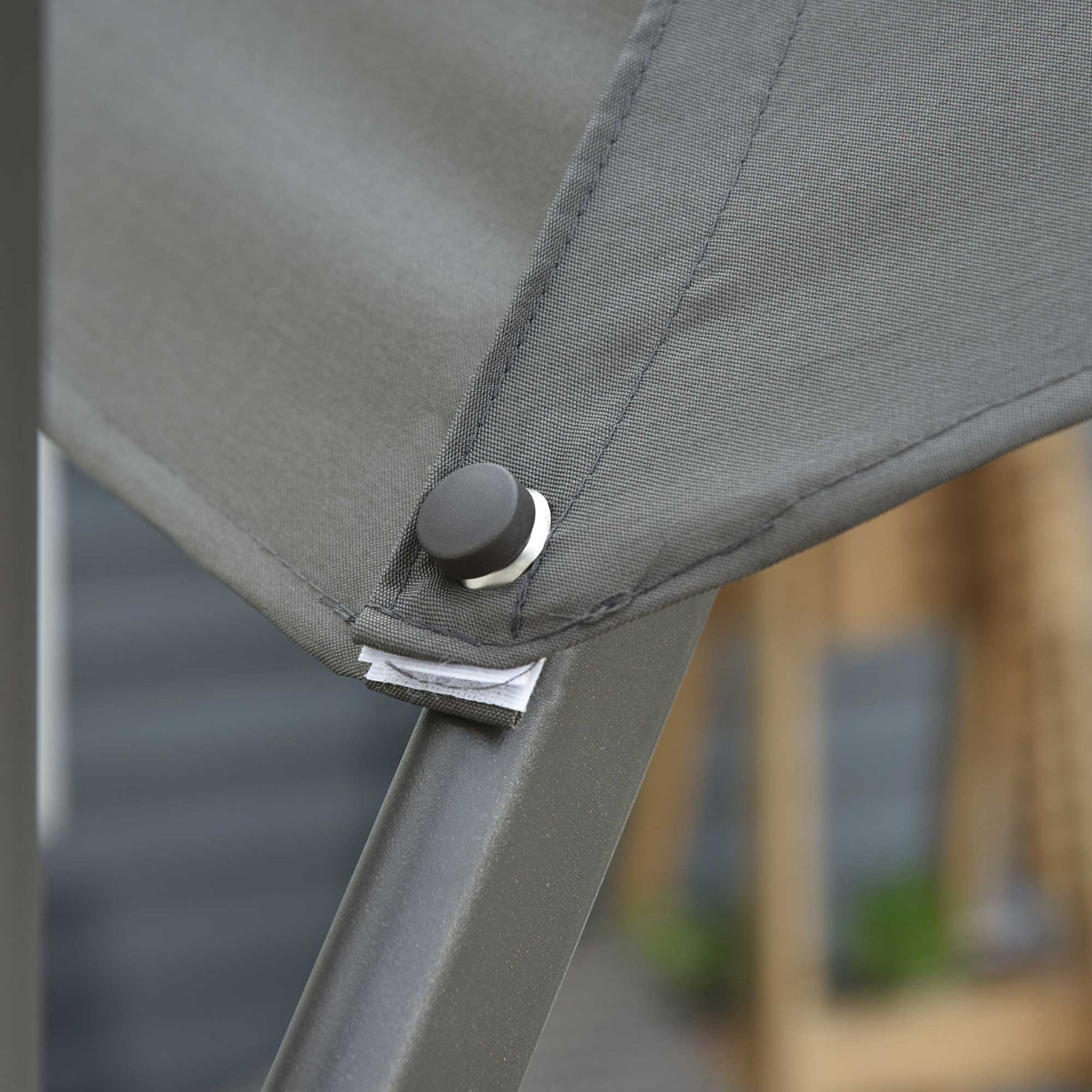 3m Cantilever Parasol W/ 360° Rotation & Base