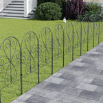Breeins 10pcs Decorative Garden Fence Panels With Arched Design