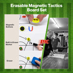 Centra Double Sided Magnetic Football Tactics Board Soccer Coaching Clipboard