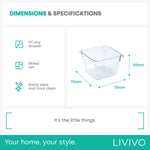 Drawer Organiser Tray Set - 4 Small