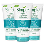 3pk  X 150ml Daily Skin Detox Purifying Face Wash | Set of 3