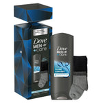 Cleanse And Care Body Wash And Socks Gift Set For Him With Cracker | Set of 4