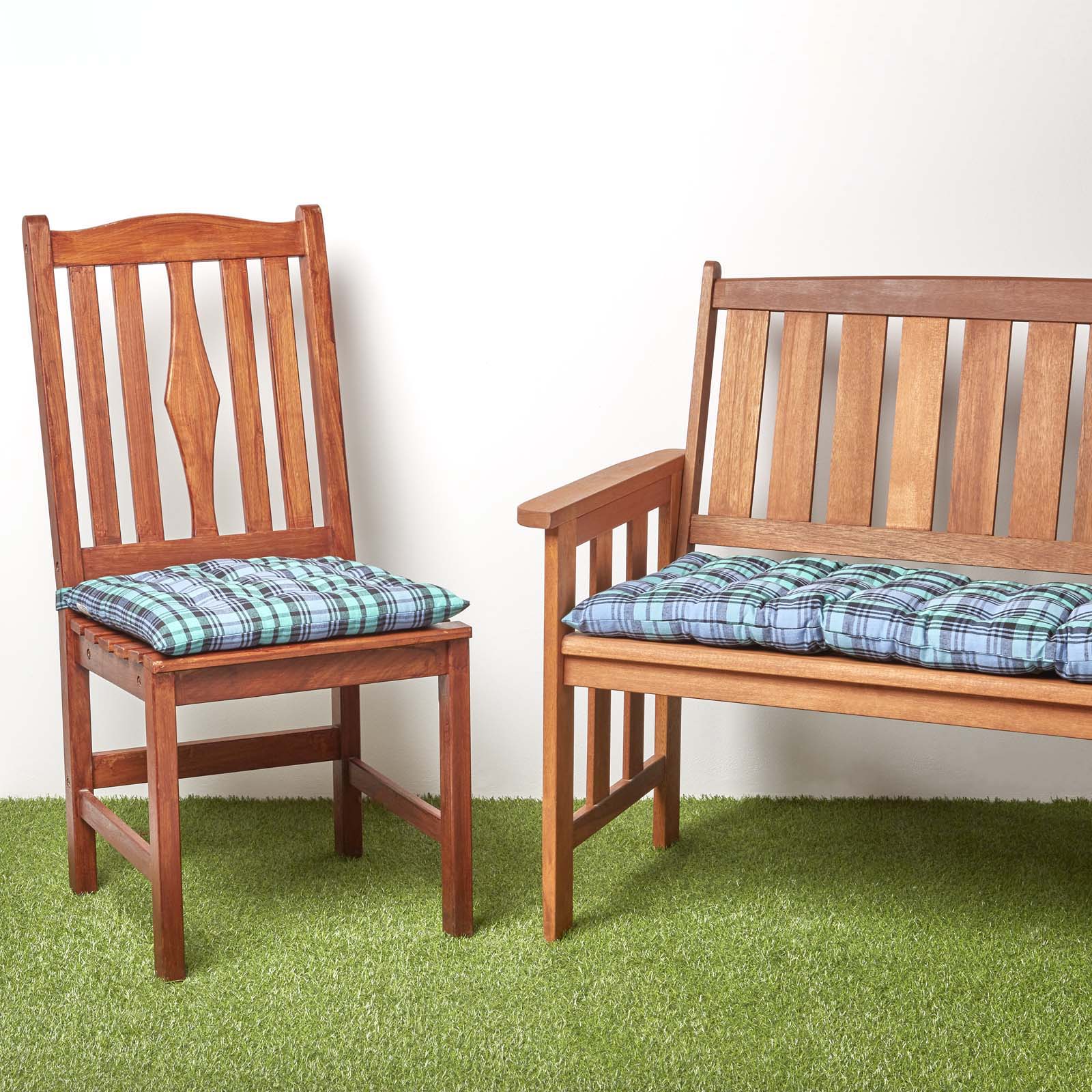 Tartan Check Bench Cushion 2 & 3 Seater | 2 | Blackwatch
