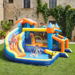 AIYAPLAY Inflatable Bounce House With Slide Pool/ball Pit For Outdoor