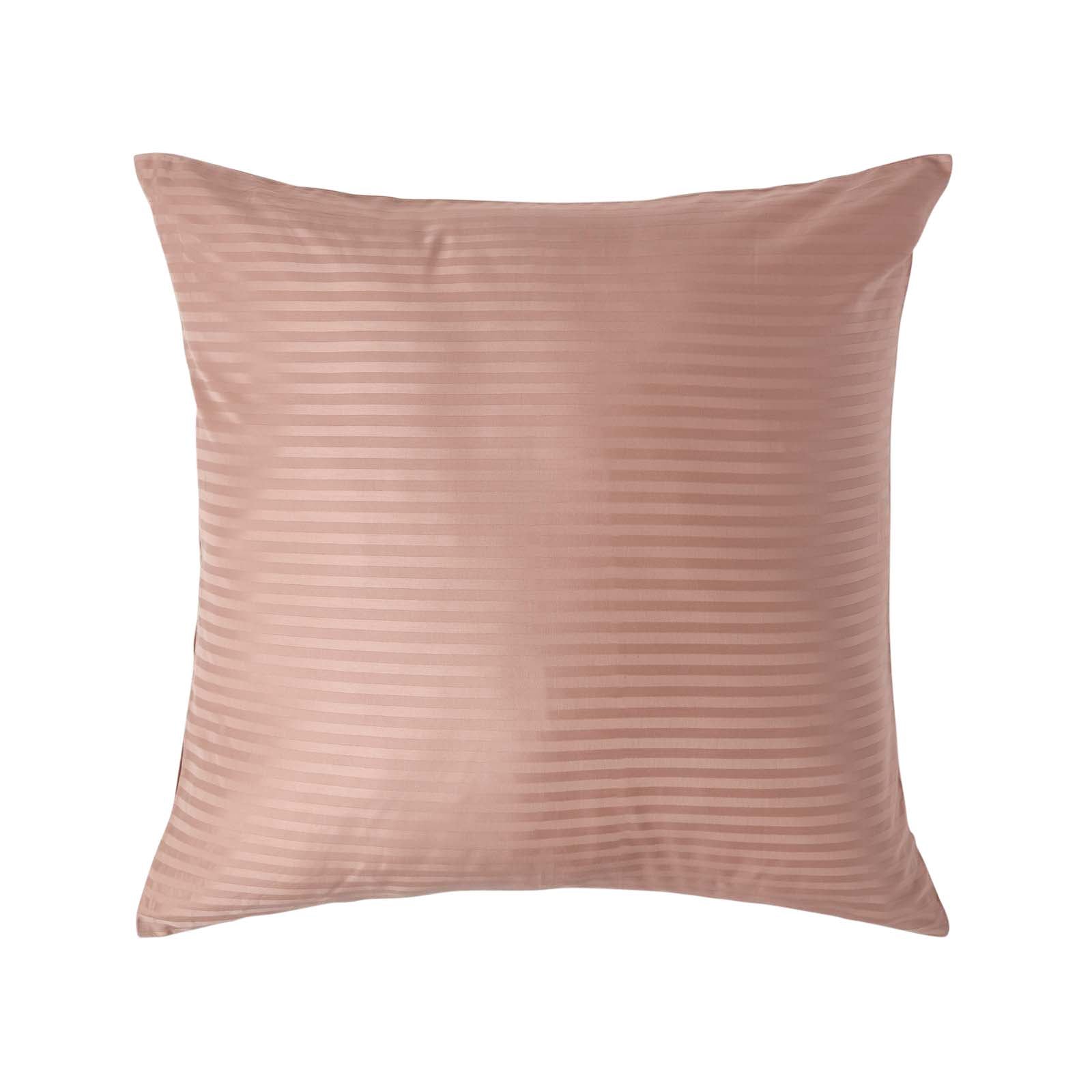 European Size Egyptian Cotton Pillowcase 330 Tc | 80cm x 80cm | Taupe & Beige