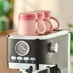 20 Bar Espresso Coffee Machine With Steam Wand | Black