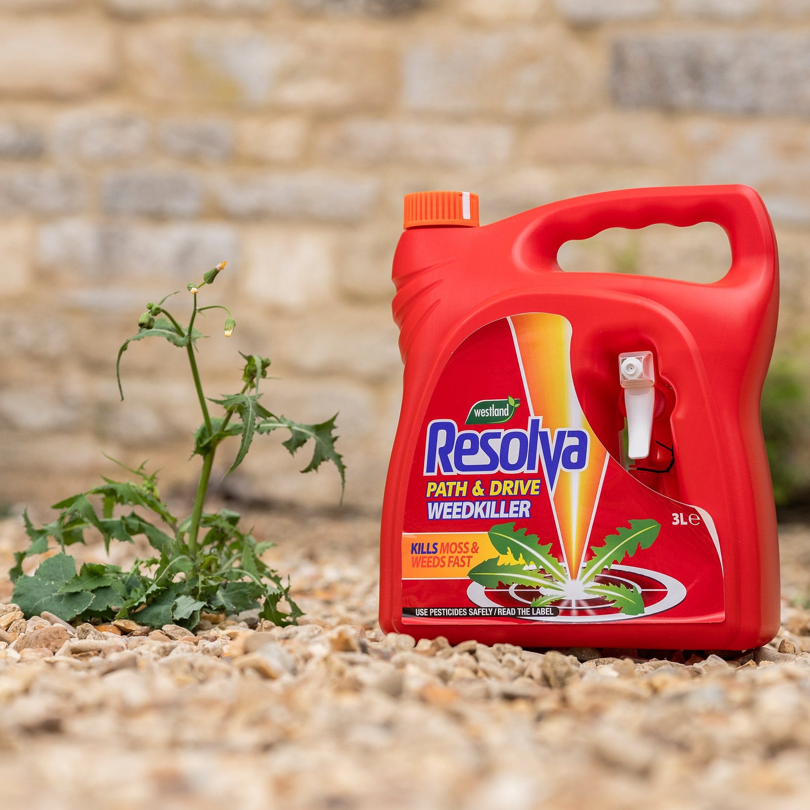 Weed Killer 2 In 1 Path & Drive Kills Moss & Algae Ready To Use, 3l | 3l