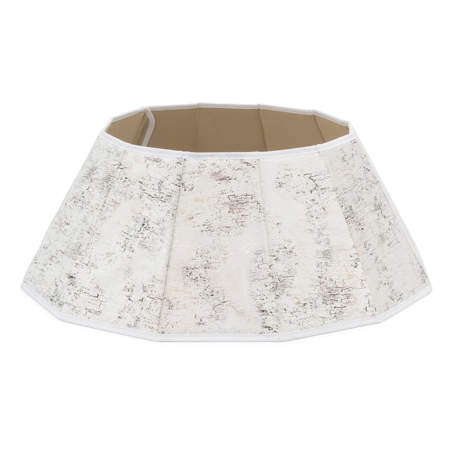 Velvet Christmas Tree Skirt 68cm Foldable Lightweight | Silver