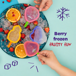 4 Fruit-shaped Ice Lolly Moulds - Bpa Free Summer Treats
