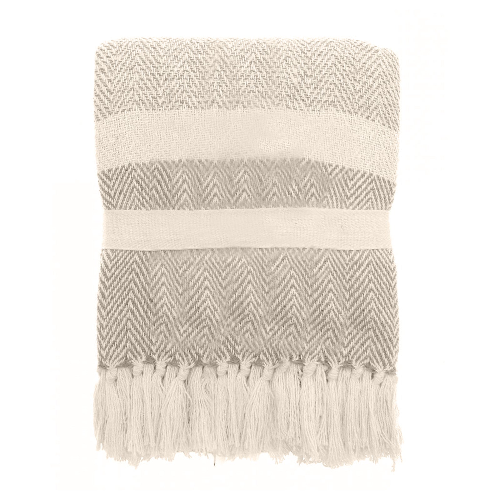 Izzy Recycled Throw | One Size | White
