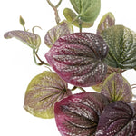 Artificial 35cm Trailing Purple Potted Pothos Plant
