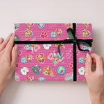 Pink 4m Roll Wrapping Paper