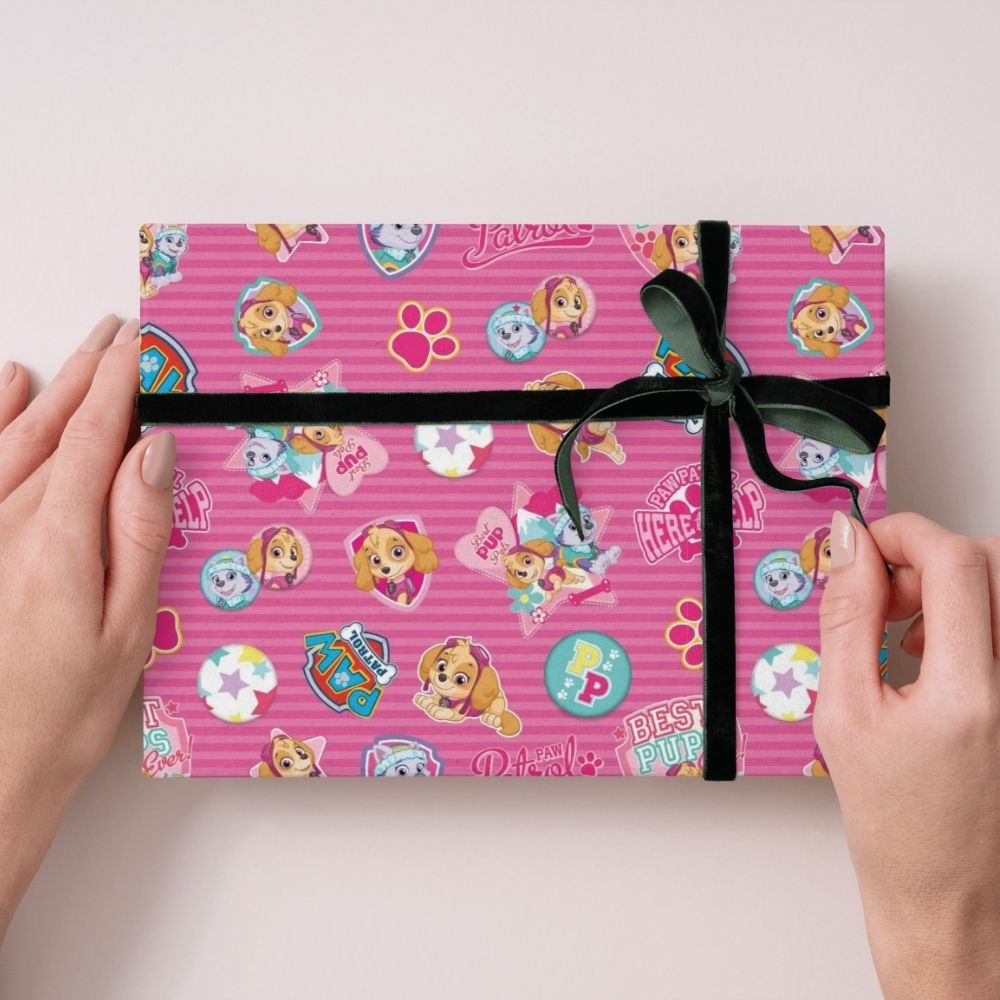 Pink 4m Roll Wrapping Paper