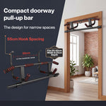 Pull Up Bar Doorway Chin Up Bar Home Strength Gym Heavy Duty Non Slip