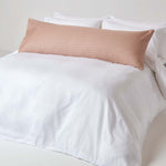 Egyptian Cotton Satin Stripe Housewife Pillowcase 330 Tc | Body | Taupe & Beige