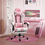 Pink Gaming Chair W/ Lumbar Support
