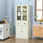 5 Tier Kitchen Cupboard, Adjustable Shelves