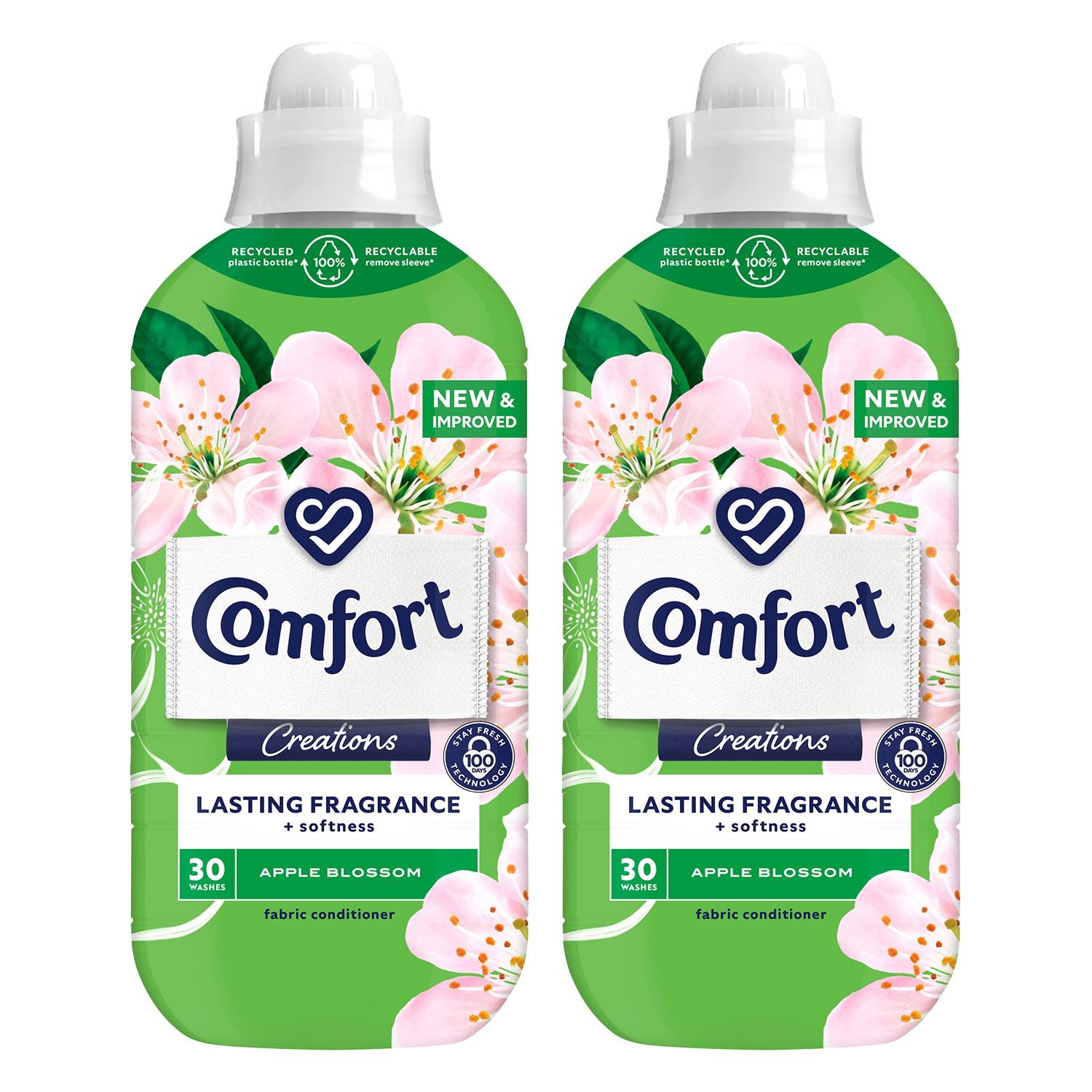 Fabric Conditioner Lasting Fragrance Apple Blossom 900ml, 30 Washes | Set-of-2