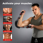 Centra Shaker Twister Arm Trainer Chest Expander Bar Arm Exerciser Adjustable