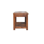 Solid Wood Buffalo Slatted Hallway Bench