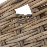 Rattan Rectangular Grey Rattan Storage Baskets | Small | Gray