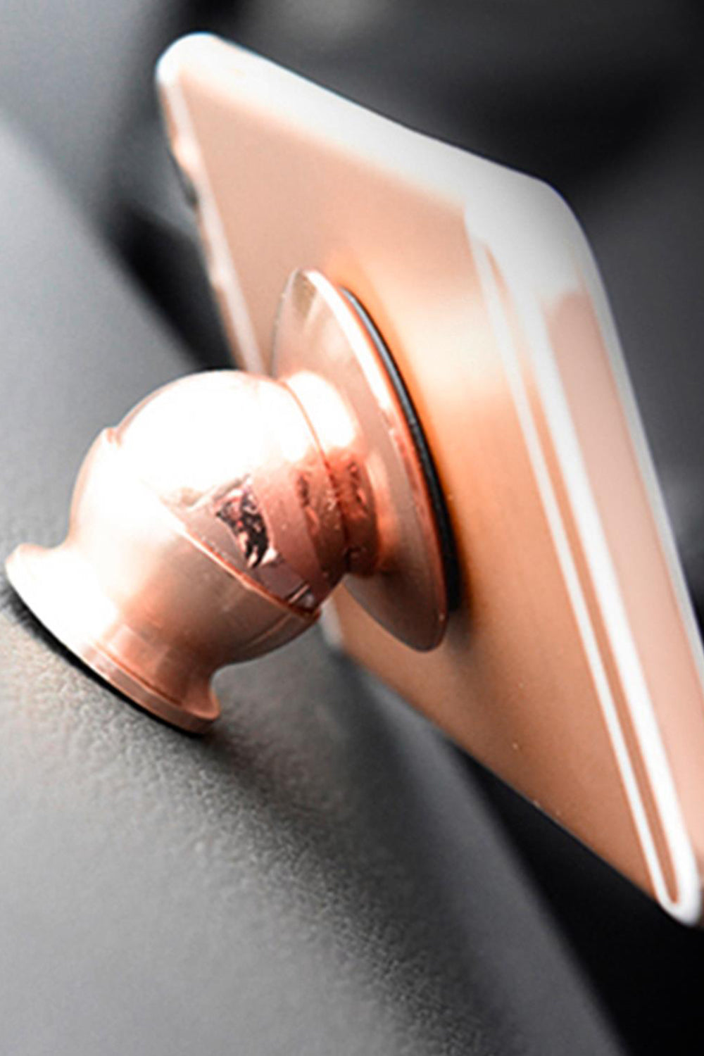 Heavy Duty 360 Degrees Rotation Universal Magnet Phone Holder, Rose Gold