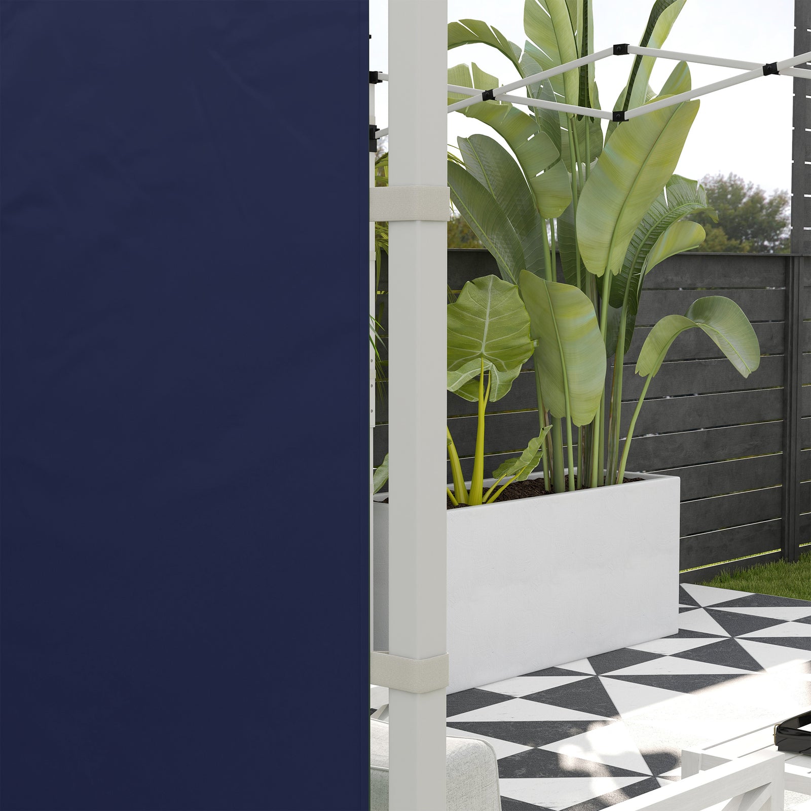 3x3(m) Or 3x6m Pop Up Gazebo Side Panels Replacement, 2 Pack