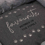 Woven Favourite Pet Bed | Large | Grey