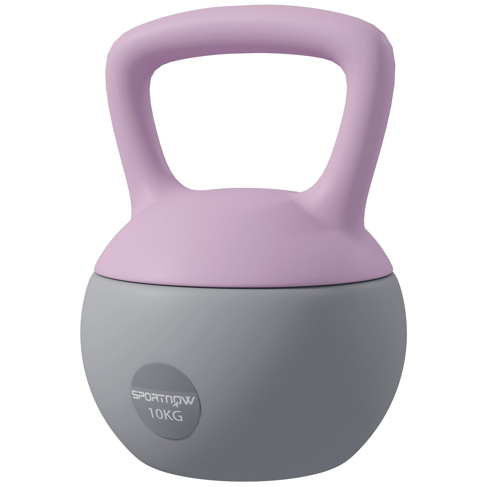 Soft Kettlebell, With Non-slip Handle,for Home Gym Strength | 10kg | Lilac