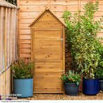 Garden_Gear Storage Cabinet W/galvanized Sheet Roof