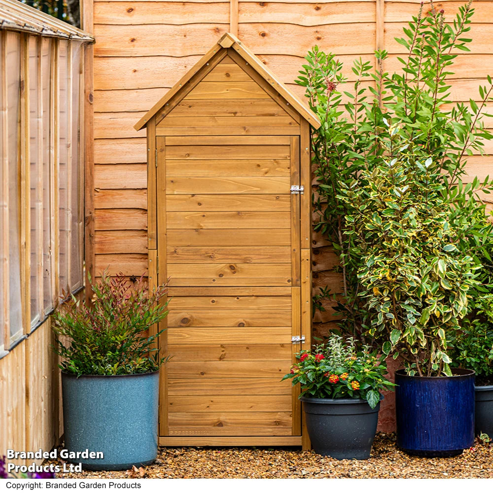Garden_Gear Storage Cabinet W/galvanized Sheet Roof