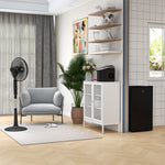 12v Dc Standing Fan With 75° Oscillation Mosquito