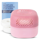Airsip 500ml Refillable Dehumidifier With Calcium Chloride Refill | Pink