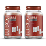 Roam Libido For Him Libm30 Performance Supplement Natural Vitality Boost | Set-of-2