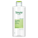 Simple Purifying Cleansing Lotion 200ml & Soothing Toner Bundle