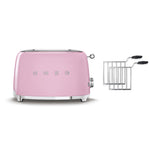 Tsf01, Tssr01 2 Slice Toaster With 2-sandwich Racks Set | Pink