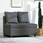 Folding Sleeper Sofa Bed Chair With Pillows Pocket | One Size