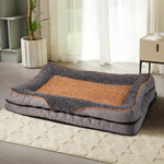 Durable Removable Washable Pet Bed With Anti-slip Bottom | Small | Brown