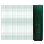 Pvc Coated Welded Wire Mesh Chicken Poultry Aviary Fence Run Hutch Pet Rabbit